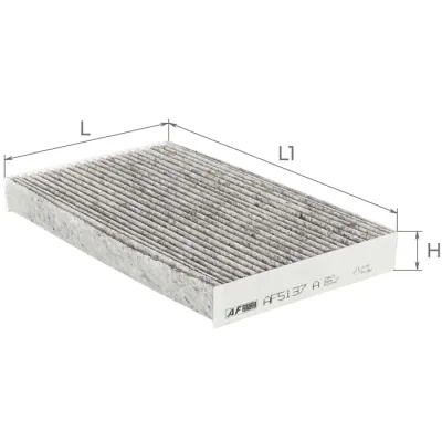 Фільтр салону ALPHA FILTER AF5137a