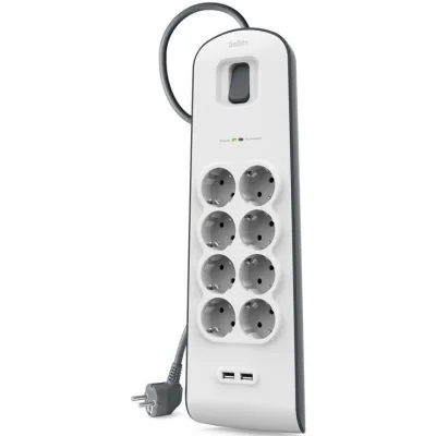 Мережевий фільтр живлення Belkin BSV804VF2M-V2