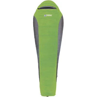 Спальний мішок Terra Incognita Siesta Regular 400 R зелений/сірий (4823081505372)