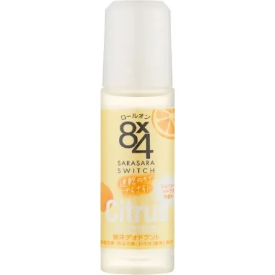Антиперспірант Kao Biore 8x4 Aroma Switch Deodorant Roll-On Цитрусовий аромат 45 мл (4901301332325)